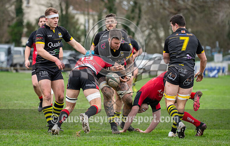 St Jacques Vikings v Bournmouth II-1 - ST JACQUES VIKINGS v BOURNMOUTH II