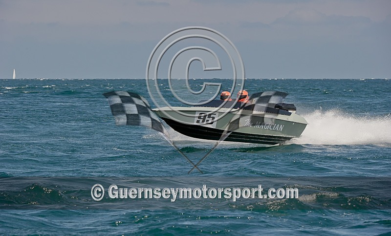Guernsey Powerboat Racing 23-07-11-61 - ROUND-5 JETHOU COURSE