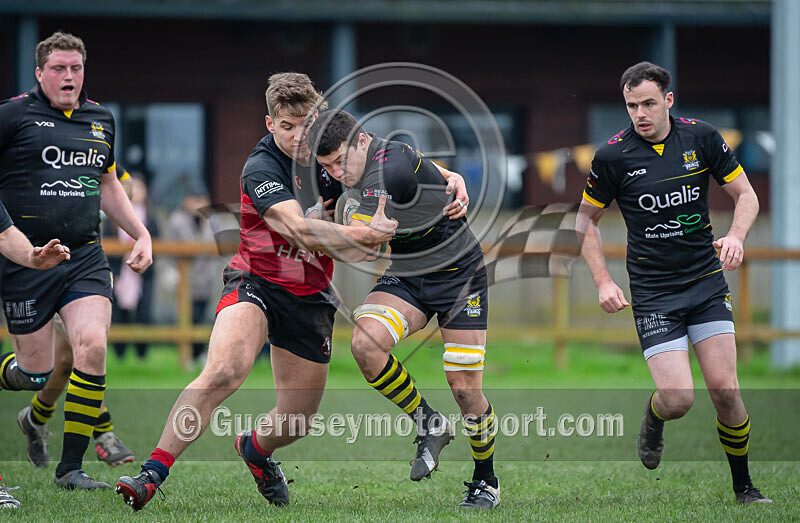St Jacques Vikings v Bournmouth II-41 - ST JACQUES VIKINGS v BOURNMOUTH II