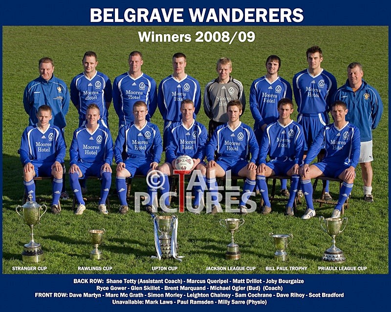 Bels Team Pic_2009 with names - BELS FOOTBALL CLUB TEAM PICTURES