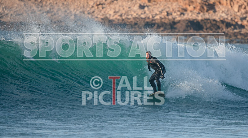 Vazon Surfing_27-02-2021-14 - SURFING AT VAZON BAY GUERNSEY