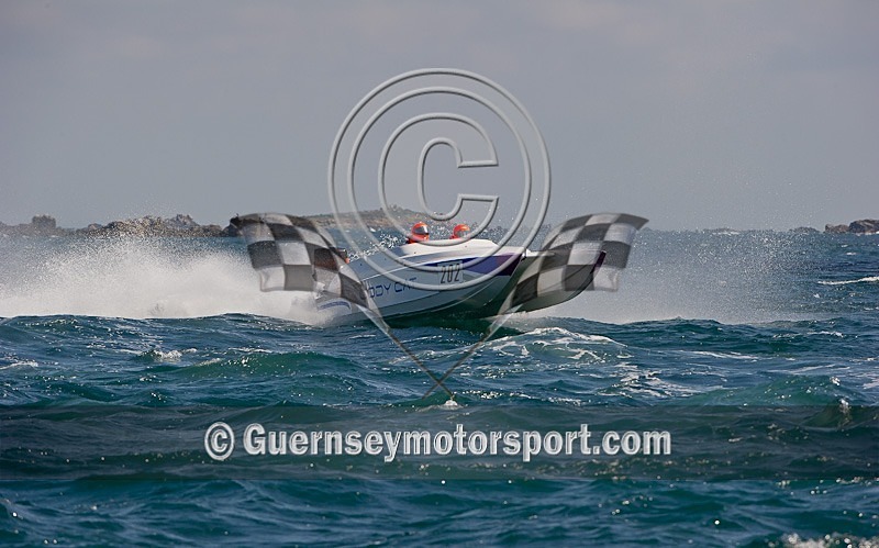 Guernsey Powerboat Racing 23-07-11-50 - ROUND-5 JETHOU COURSE