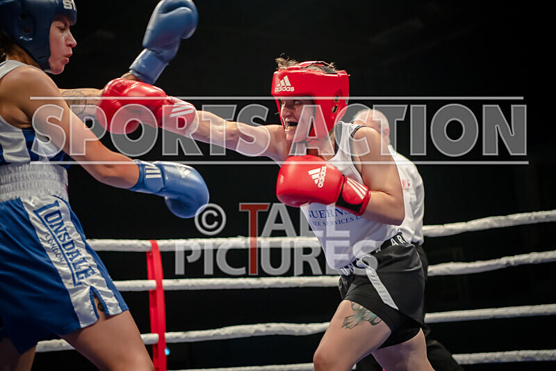 BOUT 6- Emma Martin v Stephanie Adlington-51 - BOUT 6: Emma Martin v Stephanie Adlington