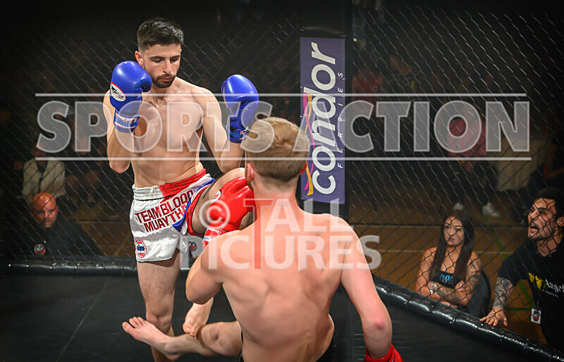 BOUT- 8 Lewis Bentley v Luke OConnor-71 - BOUT 8 - Lewis Bentley v Luke O'Connor