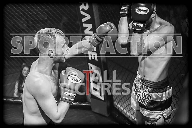 BOUT- 8 Lewis Bentley v Luke OConnor-6 - BOUT 8 - Lewis Bentley v Luke O'Connor