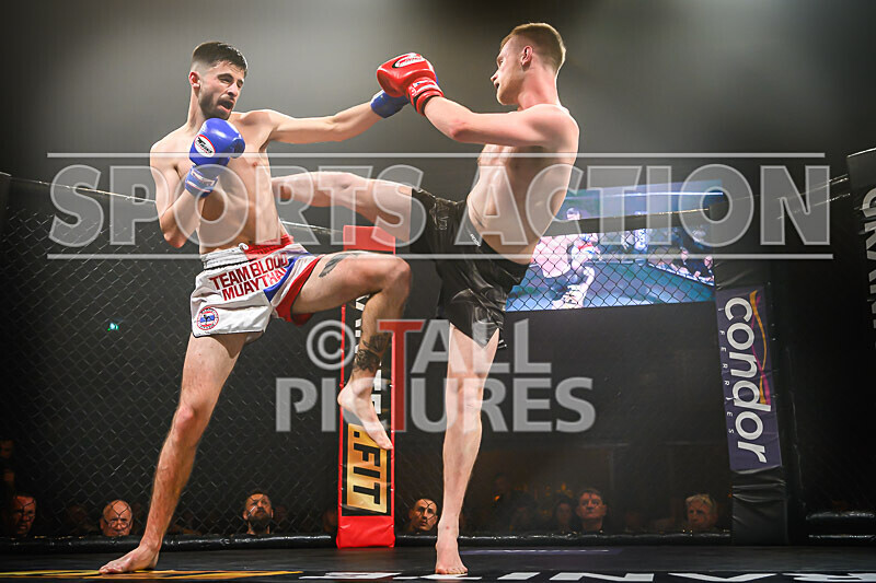 BOUT- 8 Lewis Bentley v Luke OConnor-30 - BOUT 8 - Lewis Bentley v Luke O'Connor
