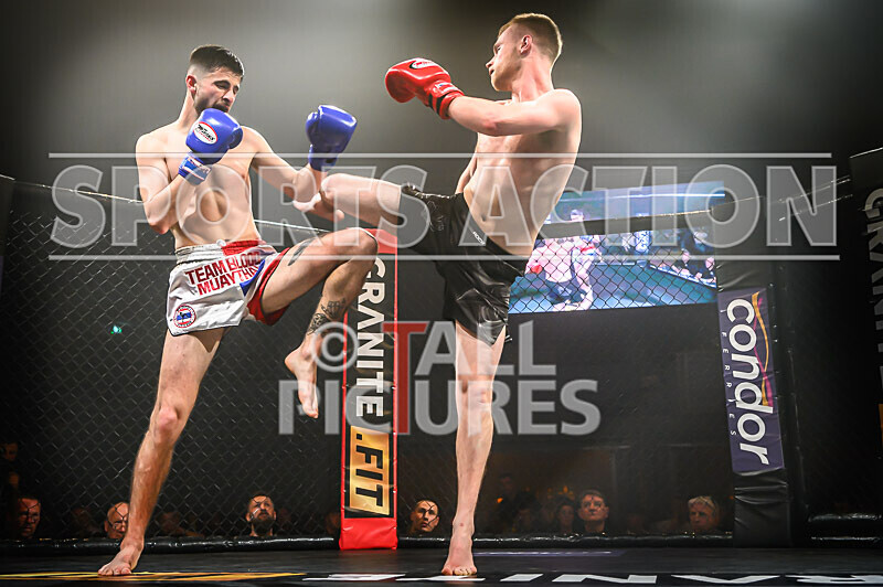 BOUT- 8 Lewis Bentley v Luke OConnor-35 - BOUT 8 - Lewis Bentley v Luke O'Connor