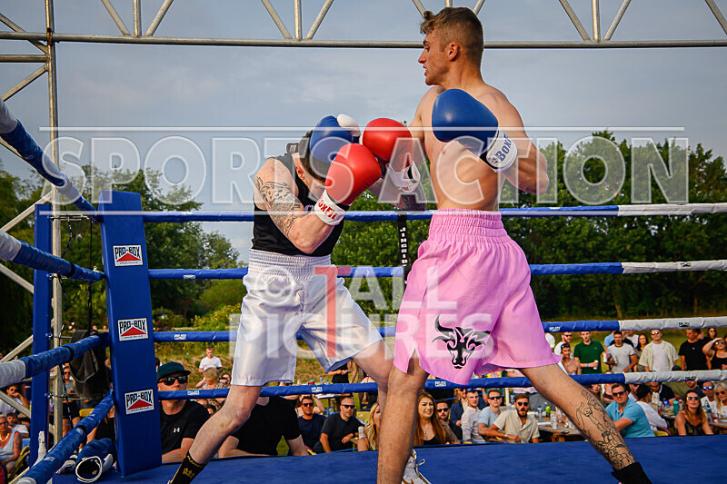 BOUT 11 - Raging Bull Jay Rive v Reece the Bomber Blondel-83 - BOUT 11 - 'Raging Bull' Jay Rive v Reece 'the Bomber' Blondel