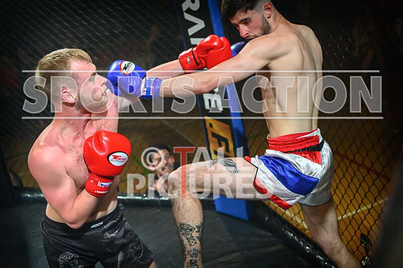 BOUT- 8 Lewis Bentley v Luke OConnor-45 - BOUT 8 - Lewis Bentley v Luke O'Connor