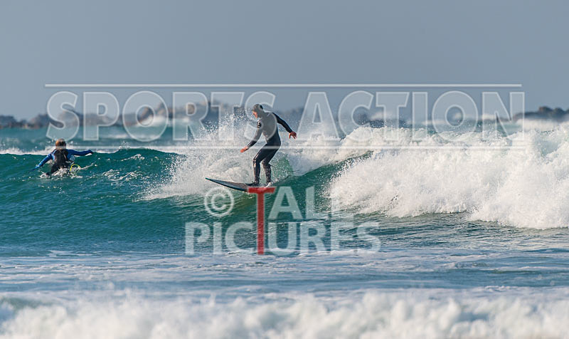 Surfing_18-11-2018-27 - SURFING AT VAZON BAY GUERNSEY