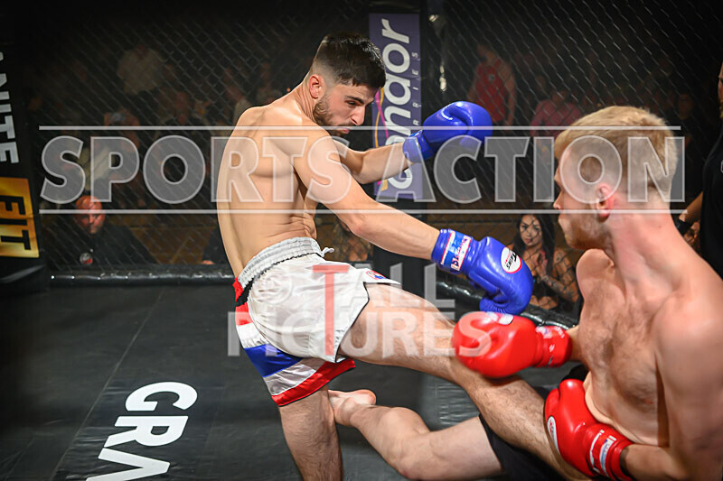 BOUT- 8 Lewis Bentley v Luke OConnor-9 - BOUT 8 - Lewis Bentley v Luke O'Connor