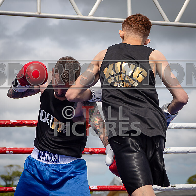 BOUT 3- Martin the not so Raging Bull Le Prevost v Ben Hizzy Hislop-45 - BOUT 3- Martin 'the not so Raging Bull' Le Prevost v Ben 'Hizzy' Hislop
