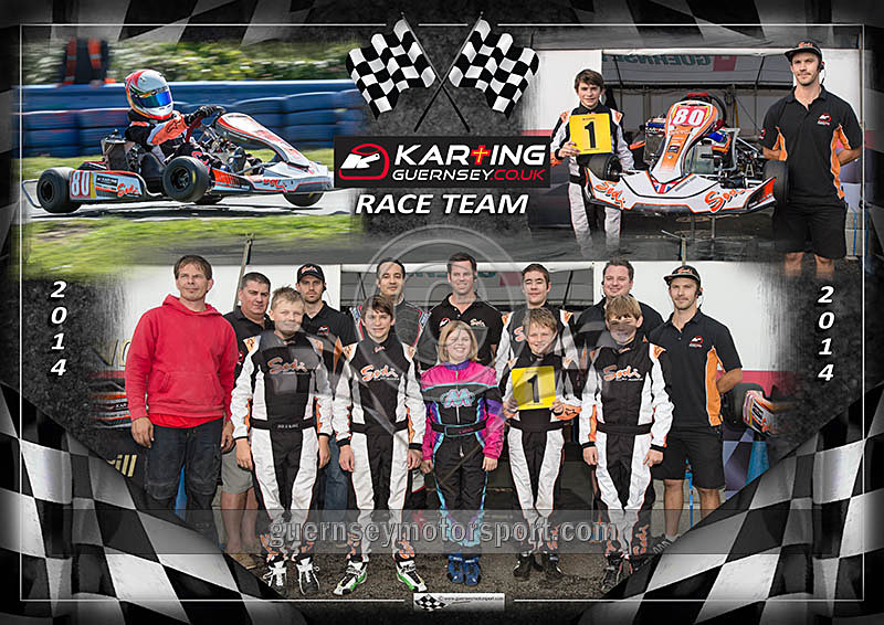 Karting Guernsey 2014_A3 Team-80 - PHOTO MONTAGES