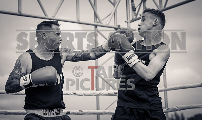 BOUT 3- Martin the not so Raging Bull Le Prevost v Ben Hizzy Hislop-34 - BOUT 3- Martin 'the not so Raging Bull' Le Prevost v Ben 'Hizzy' Hislop