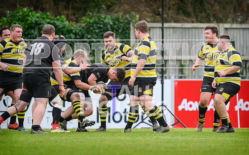 St Jacques Vikings v Andover RFC-52 - ST JACQUES VIKINGS v ANDOVER RFC