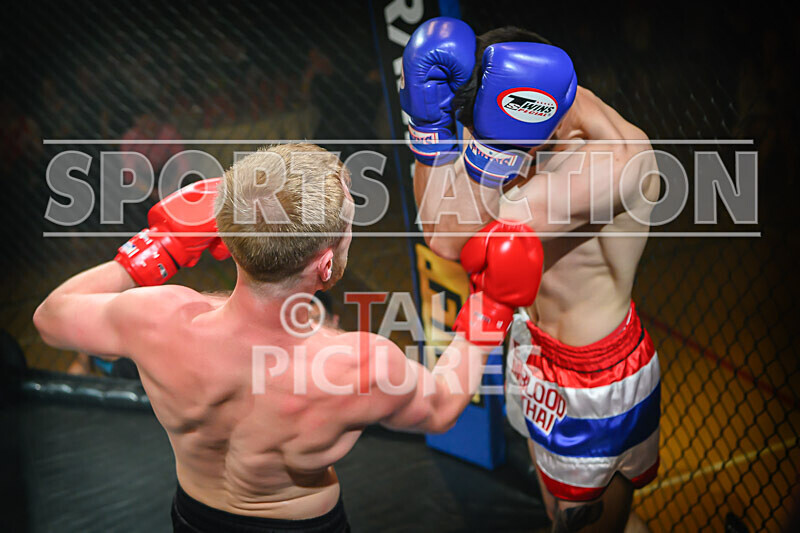 BOUT- 8 Lewis Bentley v Luke OConnor-43 - BOUT 8 - Lewis Bentley v Luke O'Connor