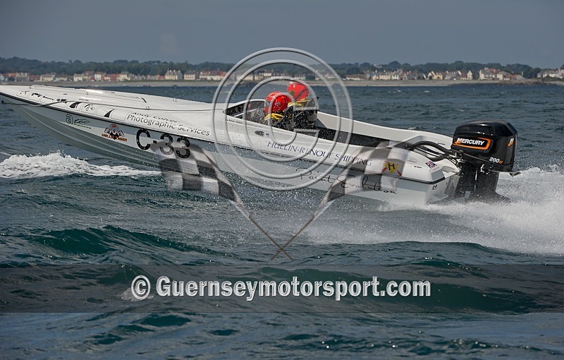 Guernsey Powerboat Racing 23-07-11-72 - ROUND-5 JETHOU COURSE
