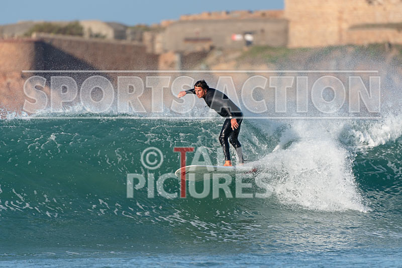 Surfing_18-11-2018-117 - SURFING AT VAZON BAY GUERNSEY