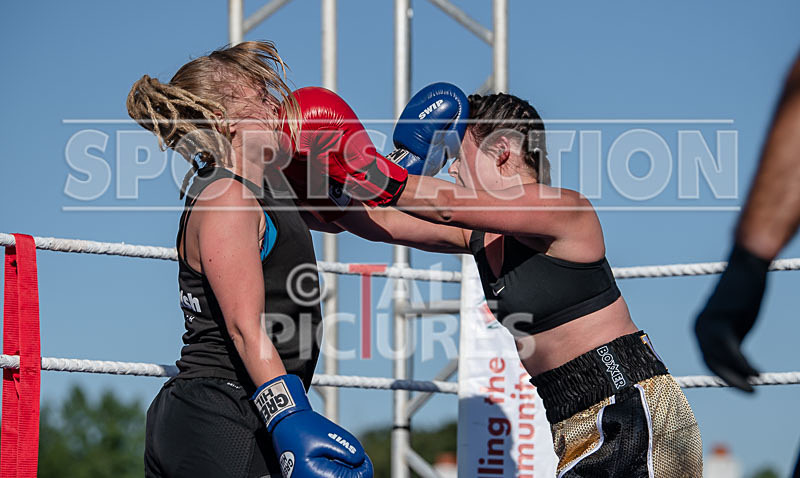 BOUT-2- Georgie The Cyclone Smith v Kayleigh White-20 - BOUT-2 Georgie 'The Cyclone' Smith v Kayleigh White