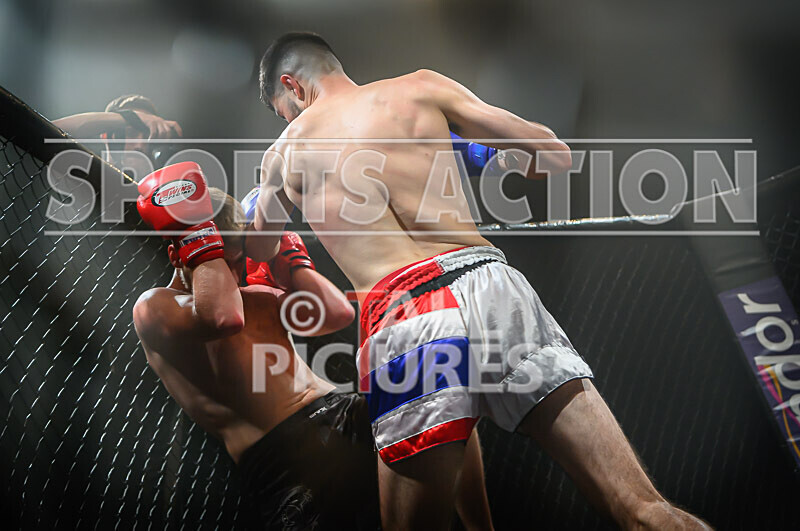 BOUT- 8 Lewis Bentley v Luke OConnor-39 - BOUT 8 - Lewis Bentley v Luke O'Connor