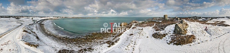 L'Ancresse Snow Panorama - PANORAMIC SCENES