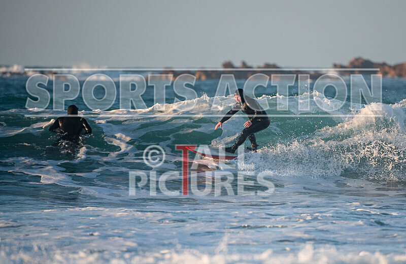 Vazon Surfing_27-02-2021-124 - SURFING AT VAZON BAY GUERNSEY