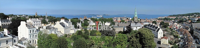 Town Roofscape - PANORAMIC SCENES