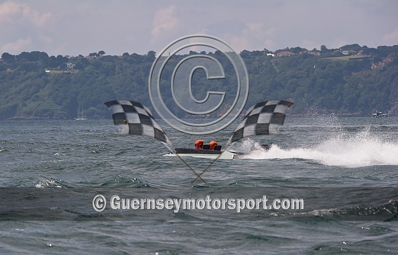 Guernsey Powerboat Racing 23-07-11-91 - ROUND-5 JETHOU COURSE