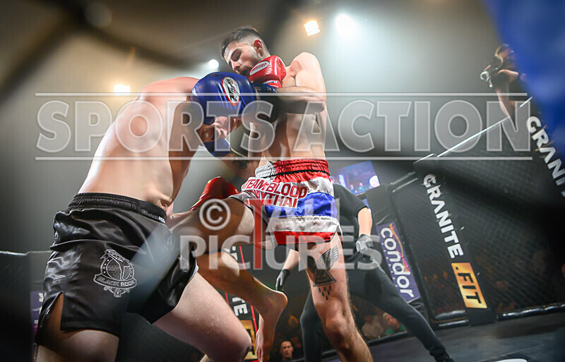 BOUT- 8 Lewis Bentley v Luke OConnor-16 - BOUT 8 - Lewis Bentley v Luke O'Connor