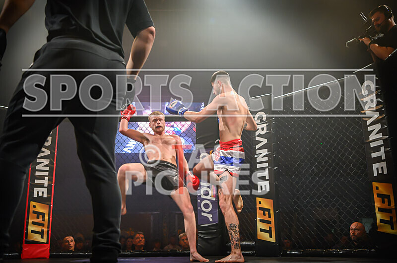 BOUT- 8 Lewis Bentley v Luke OConnor-74 - BOUT 8 - Lewis Bentley v Luke O'Connor