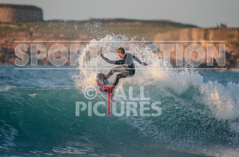 Vazon Surfing_27-02-2021-18 - SURFING AT VAZON BAY GUERNSEY