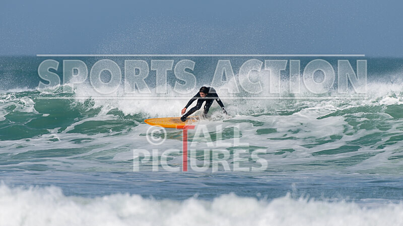 Vazon Surfing_12-03-2022-10 - SURFING AT VAZON BAY GUERNSEY