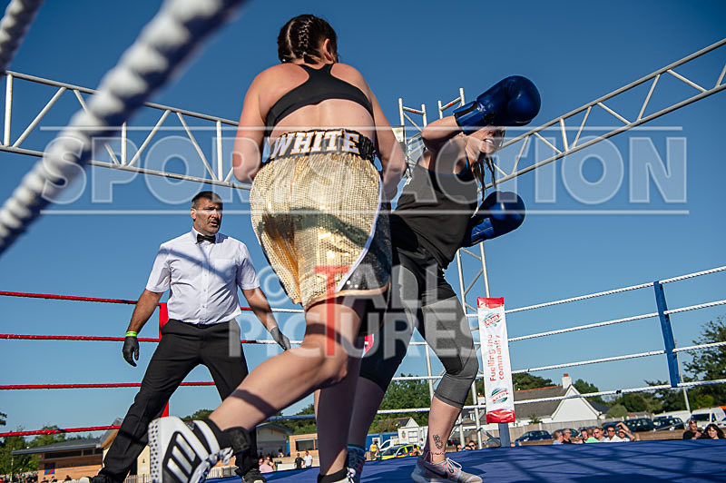 BOUT-2- Georgie The Cyclone Smith v Kayleigh White-25 - BOUT-2 Georgie 'The Cyclone' Smith v Kayleigh White