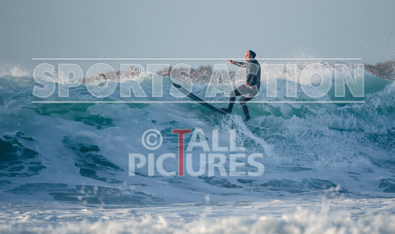 Vazon Surfing_27-02-2021-77 - SURFING AT VAZON BAY GUERNSEY