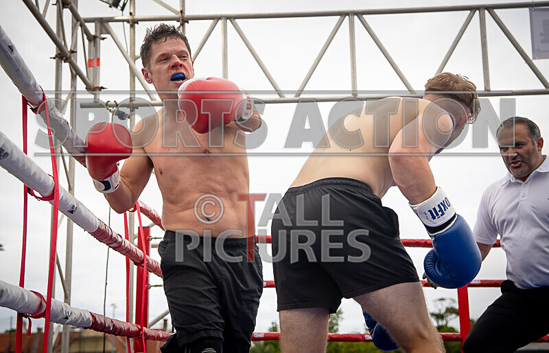 BOUT 10 Gareth the Marksman Morgan v Callum the Cannon Beausire-73 - BOUT 10- Gareth 'the Marksman' Morgan v Callum 'the Cannon' Beausire
