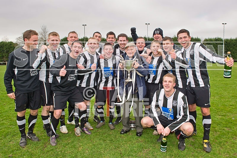 Saints win Priaulx Cup-14 - SAINTS FC - PRIAULX WINNERS 2010