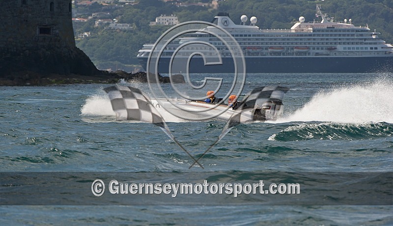 Guernsey Powerboat Racing 23-07-11-93 - ROUND-5 JETHOU COURSE