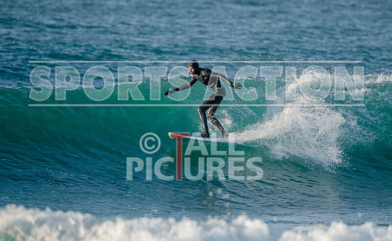 Vazon Surfing_27-02-2021-104 - SURFING AT VAZON BAY GUERNSEY
