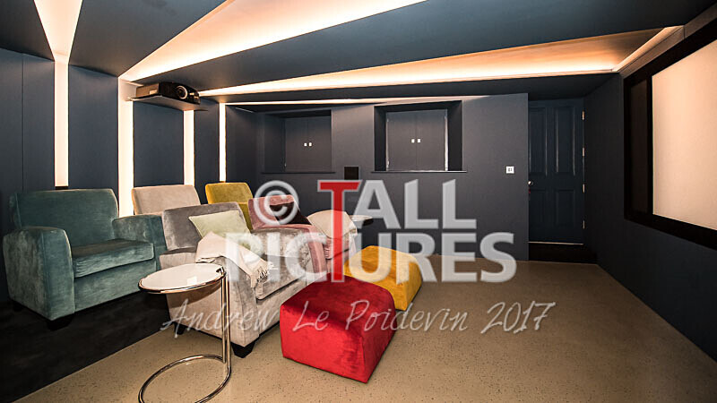 Avolution_St James Place-20 - BASEMENT CINEMA WITH CUSTOM LIGHTING