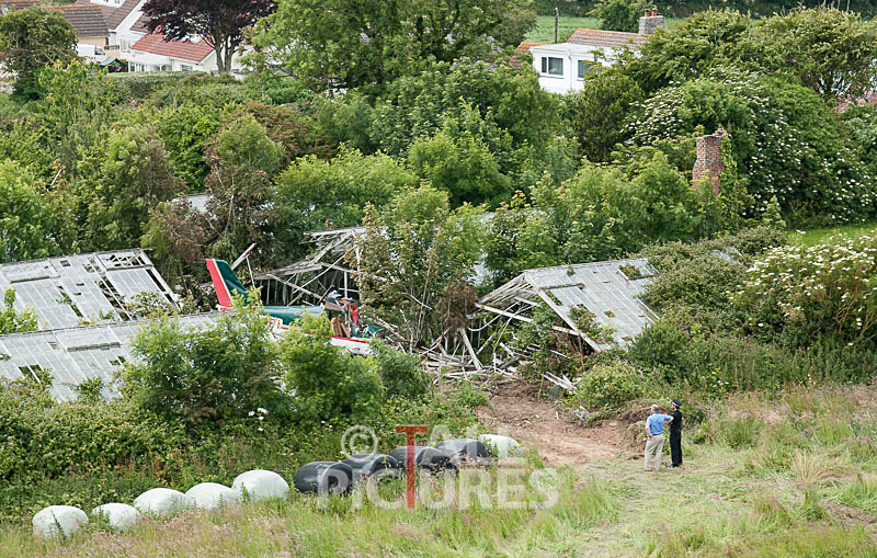 Tallpictures_Aircraft Crash Site-2 - LIGHT AIRCRAFT CRASH SITE