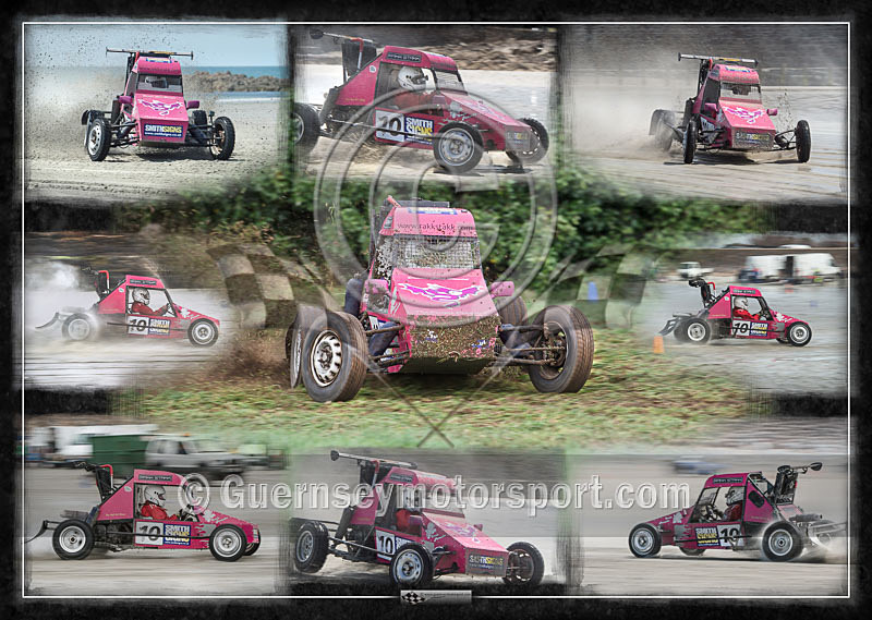 CLINT BLONDEL_Sand Racing Car_A2 MONTAGE-2 - PHOTO MONTAGES