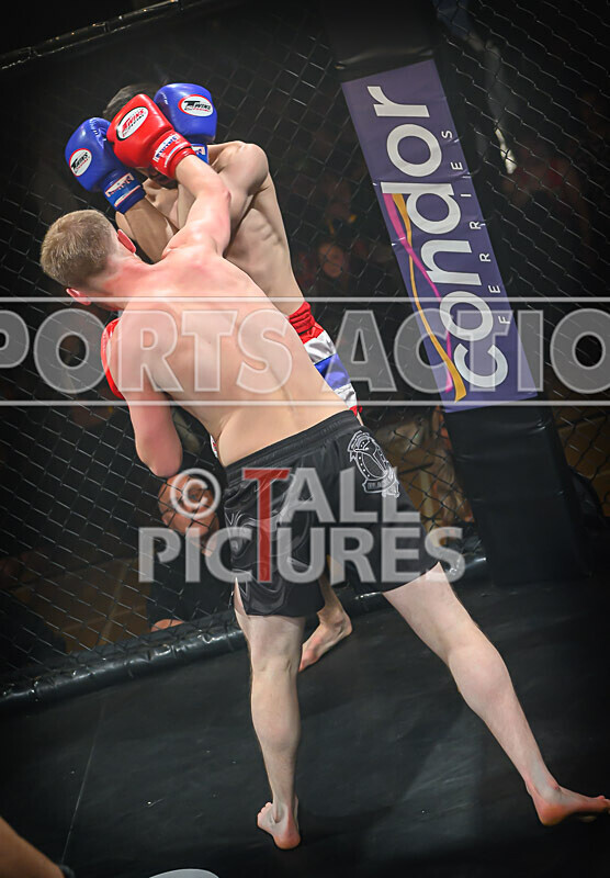 BOUT- 8 Lewis Bentley v Luke OConnor-66 - BOUT 8 - Lewis Bentley v Luke O'Connor