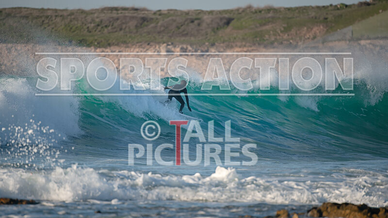 Vazon Surfing_27-02-2021-53 - SURFING AT VAZON BAY GUERNSEY