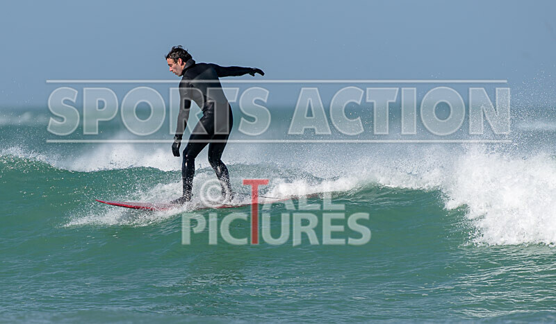 Vazon Surfing_12-03-2022-26 - SURFING AT VAZON BAY GUERNSEY