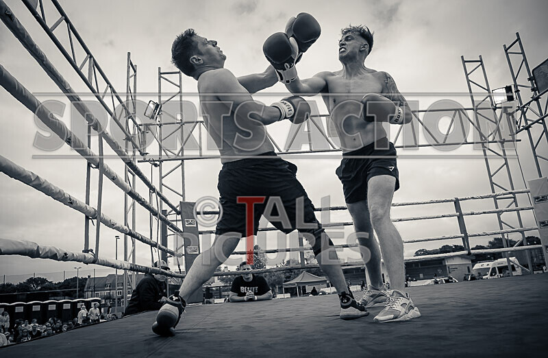 BOUT 10 Gareth the Marksman Morgan v Callum the Cannon Beausire-15 - BOUT 10- Gareth 'the Marksman' Morgan v Callum 'the Cannon' Beausire