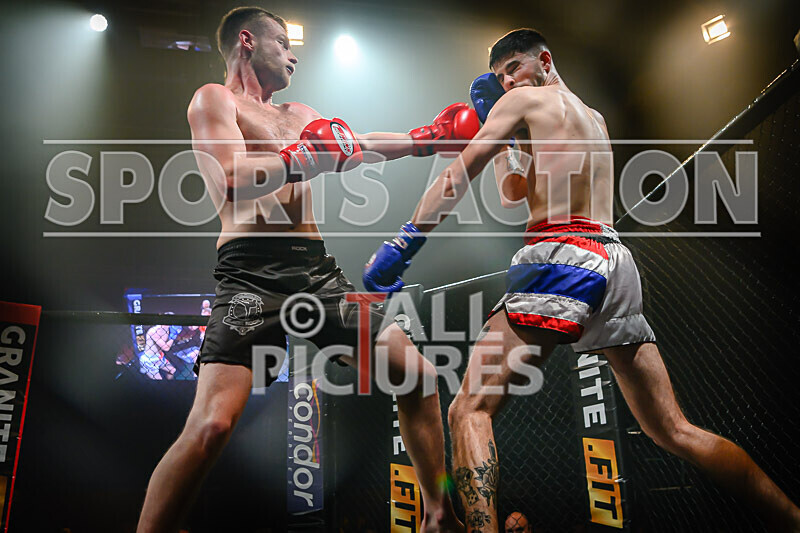 BOUT- 8 Lewis Bentley v Luke OConnor-37 - BOUT 8 - Lewis Bentley v Luke O'Connor