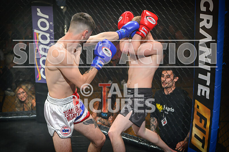 BOUT- 8 Lewis Bentley v Luke OConnor-12 - BOUT 8 - Lewis Bentley v Luke O'Connor