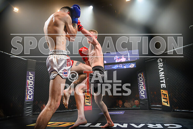 BOUT- 8 Lewis Bentley v Luke OConnor-50 - BOUT 8 - Lewis Bentley v Luke O'Connor