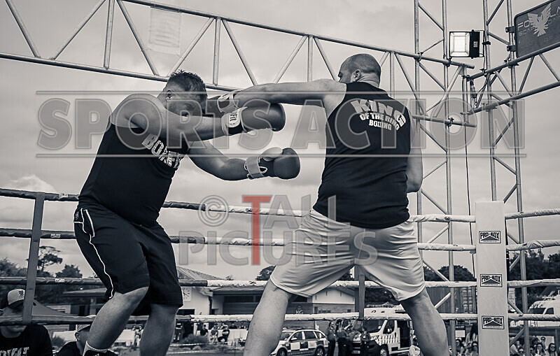 BOUT 2- Dave Tornado Taylor v Marvin Le Marvellous Odillard-34 - BOUT 2- Dave 'Tornado' Taylor v Marvin 'Le Marvellous' Odillard