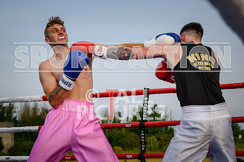BOUT 11 - Raging Bull Jay Rive v Reece the Bomber Blondel-64 - BOUT 11 - 'Raging Bull' Jay Rive v Reece 'the Bomber' Blondel
